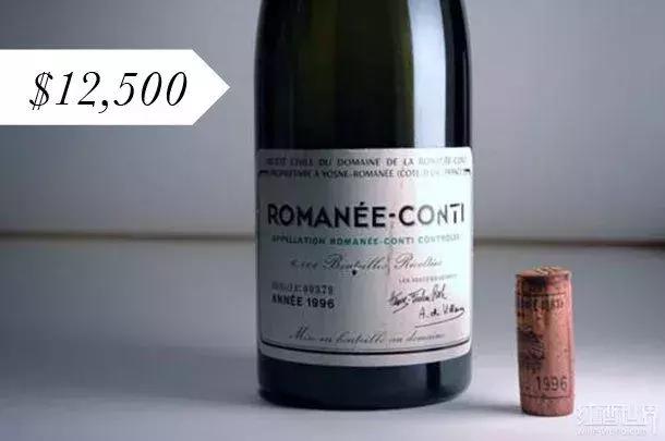 史上最贵20款葡萄酒,最贵那瓶竟高达300多万元！